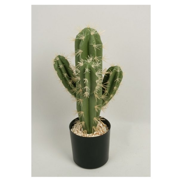 Kunstig kaktus med arme - H: 36 cm