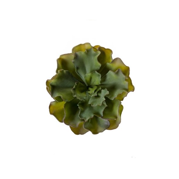 Kunstig echeveria busk - H: 18 cm