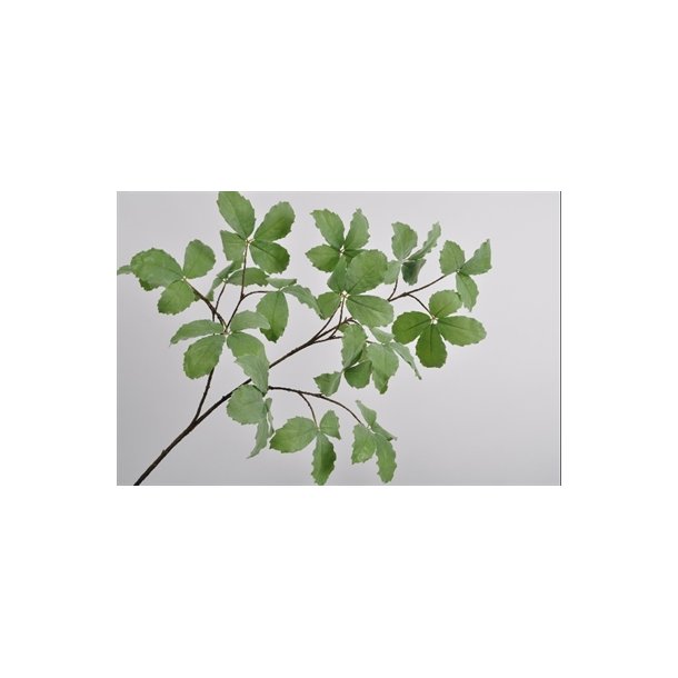 Kunstig gren med grnne blade - L: 160 cm